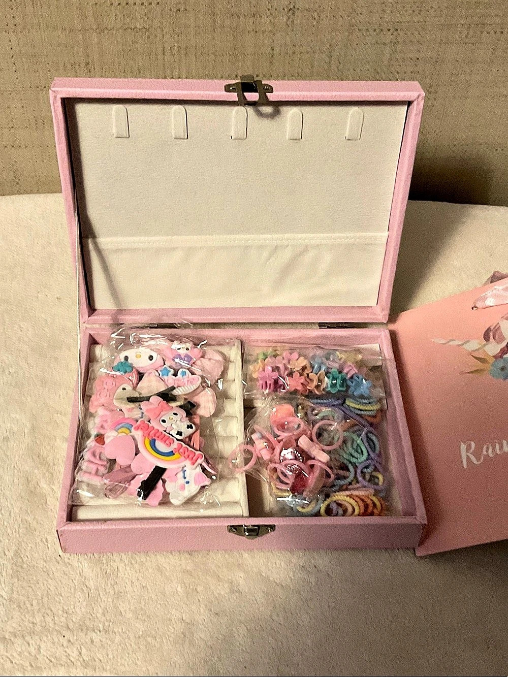 Girls' Hair Accessories Set in Pink NWT